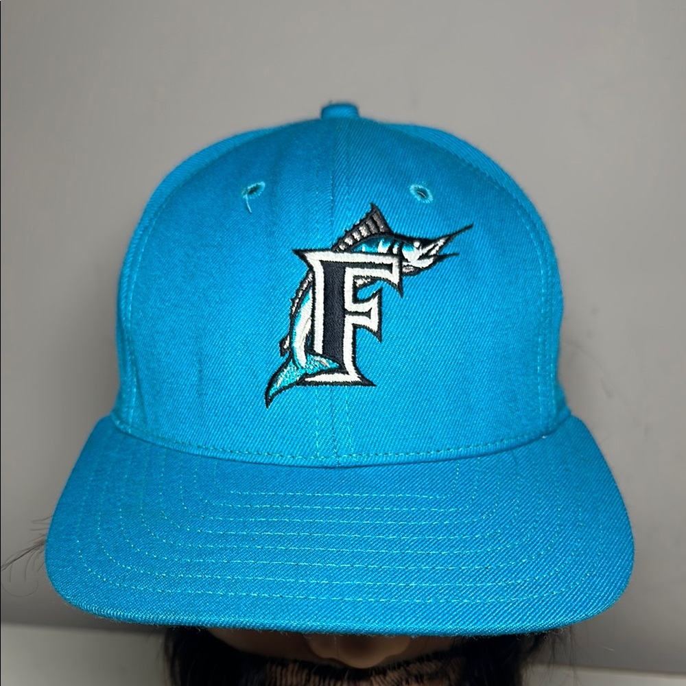 MLB Florida Marlins vintage bright Blue Baseball Cap